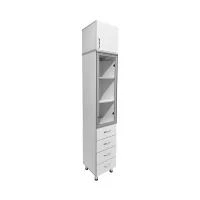 Шкаф медицинский СТР МД 103.27 + Шкаф-антресоль СТР МД 112.01